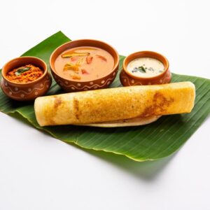 Dosa Sambar Chutney